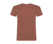 T-shirt van 100% katoen voor heren 155 g/m2 Roly Beagle kleur mahonie