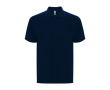 Unisex polo van katoen en polyester met zak 190 g/m2 Roly kleur marineblauw