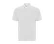 Unisex polo van katoen en polyester met zak 190 g/m2 Roly kleur wit