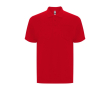 Unisex polo van katoen en polyester met zak 190 g/m2 Roly kleur rood