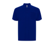 Unisex polo van katoen en polyester met zak 190 g/m2 Roly kleur blauw