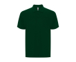 Unisex polo van katoen en polyester met zak 190 g/m2 Roly kleur groene fles