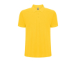 Polo van katoen en polyester in piqué voor mannen 190 g/m2 Roly kleur geel