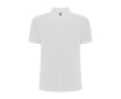Polo van katoen en polyester in piqué voor mannen 190 g/m2 Roly kleur wit