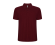 Polo van katoen en polyester in piqué voor mannen 190 g/m2 Roly kleur bordeaux
