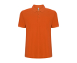 Polo van katoen en polyester in piqué voor mannen 190 g/m2 Roly kleur oranje