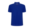 Polo van katoen en polyester in piqué voor mannen 190 g/m2 Roly kleur blauw