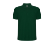 Polo van katoen en polyester in piqué voor mannen 190 g/m2 Roly kleur groene fles