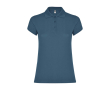 Poloshirt van 100% katoen piqué voor dames 200 g/m2 Roly kleur pastel blauw