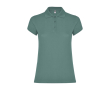 Poloshirt van 100% katoen piqué voor dames 200 g/m2 Roly kleur miliair groen