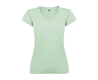 T-shirt van 100% katoen voor dames 155 g/m2 Roly kleur mist groen