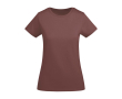 T-shirt van biologisch katoen voor dames 175 g/m2 Roly kleur taupe