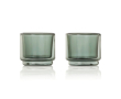 Stapelbare espresso kopjes van dubbelwandig glas 45 ml AdHoc Impact kleur doorzichtig