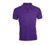 Polo's van polyester en katoen personaliseren 200 g/m2 SOL'S Prime Men kleur paars