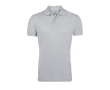 Polo's van polyester en katoen personaliseren 200 g/m2 SOL'S Prime Men kleur grijs