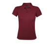 Dames poloshirt bedrukken van 200 g/m2 polyester en katoen SOL'S Prime kleur bordeaux