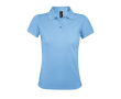 Dames poloshirt bedrukken van 200 g/m2 polyester en katoen SOL'S Prime kleur pastel blauw