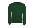Zacht aanvoelend sweatshirt van polyester en katoen SOL'S Spider 260 g/m2 kleur donkergroen