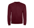 Zacht aanvoelend sweatshirt van polyester en katoen SOL'S Spider 260 g/m2 kleur mahonie