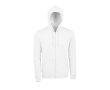Unisex sweatshirts met capuchon, katoen en polyester 260 g/m2 SOL'S Stone kleur wit