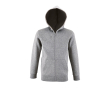 Kinder sweatshirt van katoen en polyester 260 g/m2 SOL'S Stone Kids kleur lichtgrijs