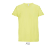Polyester gezeefdrukte sport t-shirt met logo SOL'S Sprint 130 g/m2 kleur lichtgeel