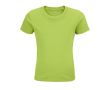 Kinder t-shirt van 100% biologisch katoen 175 g/m2 SOL'S Pioneer kleur lichtgroen