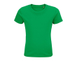 Kinder t-shirt van 100% biologisch katoen 175 g/m2 SOL'S Pioneer kleur groen