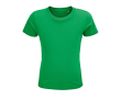 Kinder t-shirt van 100% biologisch katoen 150 g/m2 SOL'S Crusader kleur groen