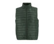 Heren bodywarmer met zijzakken SOL'S Stream 280 g/m² kleur groene fles