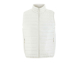 Heren bodywarmer met zijzakken SOL'S Stream 280 g/m² kleur gebroken wit