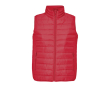 Dames bodywarmer met zijzakken SOL'S Stream 280 g/m2 kleur rood