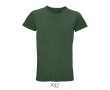 Unisex katoenen T-shirt met ronde hals SOL'S Crusader 150 g/m2 kleur donkergroen