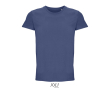 Unisex katoenen T-shirt met ronde hals SOL'S Crusader 150 g/m2 kleur jeans blauw