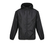 Windjack van 190T polyester met capuchon SOL'S kleur zwart
