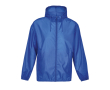 Windjack van 190T polyester met capuchon SOL'S kleur koningsblauw