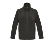 Unisex microfleece jas met rits en zakken SOL'S kleur zwart