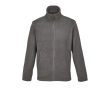 Unisex microfleece jas met rits en zakken SOL'S kleur donkergrijs