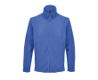 Unisex microfleece jas met rits en zakken SOL'S kleur koningsblauw
