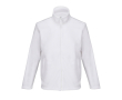 Unisex microfleece jas met rits en zakken SOL'S kleur wit