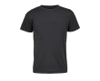 Kinder sportshirt van gerecycled polyester 150 g/m² SOL'S SPRINT kleur zwart