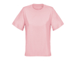 Dames T-shirt biologisch katoen, moderne pasvorm 150 g/m² kleur lichtroze