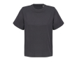 Dames T-shirt biologisch katoen, moderne pasvorm 150 g/m² kleur zwart