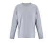 Unisex oversized T-shirt gerecycled katoen 220 g/m² kleur lichtgrijs
