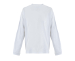 Unisex oversized T-shirt gerecycled katoen 220 g/m² kleur wit