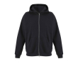 Unisex katoenen hoodie met rits 450 g/m² SOL'S LEGACY kleur zwart