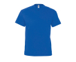 Gepersonaliseerde 100% katoenen t-shirt 150 g/m2 SOL'S Victory kleur koningsblauw