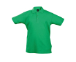 Kinderpolo personaliseren 100% katoen 170 g/m2 SOL'S Summer II kleur groen