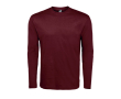 Katoenen T-shirts met logo en lange mouwen SOL'S Monarch 150 g/m2 kleur mahonie