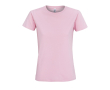 Gepersonaliseerde dames T-shirts, 190 g/m2 kleur rose paztel